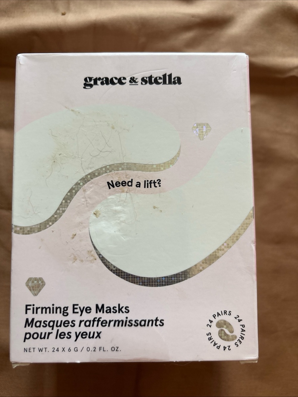 grace & stella Pink and White Under-Eye Treatment Kit